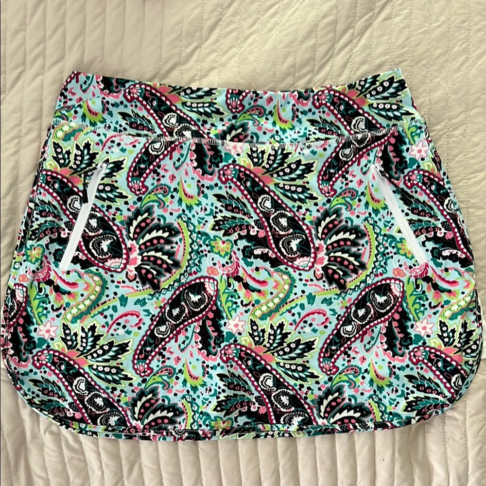 Jack Smith Colorful Paisley Women's golf skort